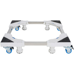 Justerbar stand til husholdningsapparater med hjul og vandpas 350 kg