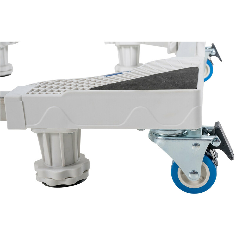 Justerbar stand til husholdningsapparater med hjul og vandpas 350 kg