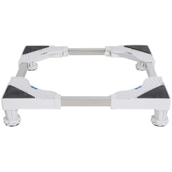 Justerbart vaskemaskineunderlag 300 kg med vandvater og højdejustering