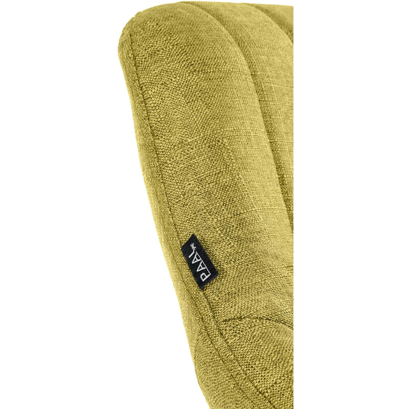 Milet justerbar barstol med stofbetræk 360° drejning fodstøtte gulvbeskyttere