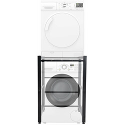 Robust rustfri vaskemaskine rack 300 kg belastning justerbare ben