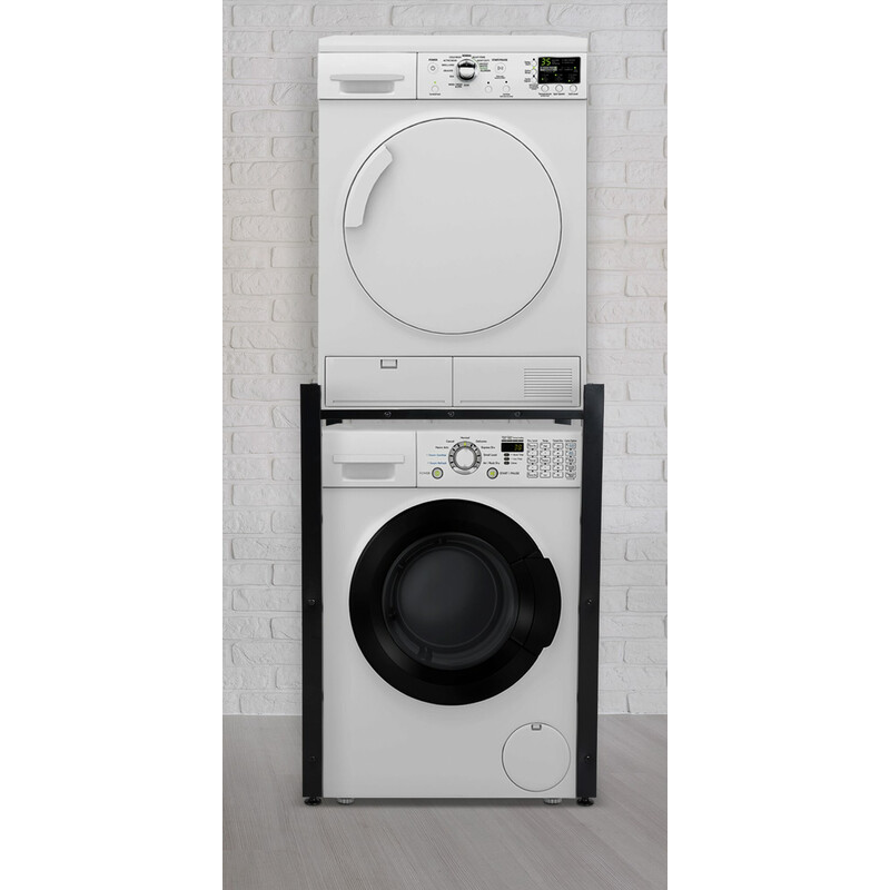 Robust rustfri vaskemaskine rack 300 kg belastning justerbare ben