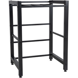 Robust rustfri vaskemaskine rack 300 kg belastning justerbare ben