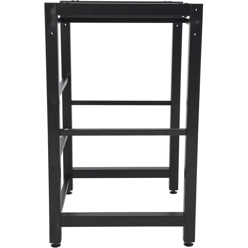 Robust rustfri vaskemaskine rack 300 kg belastning justerbare ben