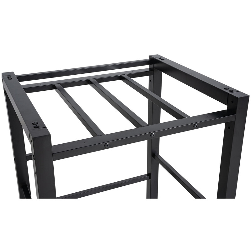 Robust rustfri vaskemaskine rack 300 kg belastning justerbare ben