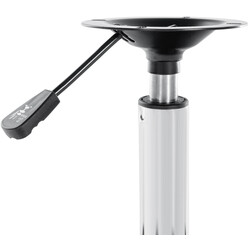 Erstatningsramme til kontorstol justerbar højde med 5 hjul