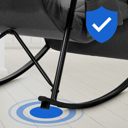 Justerbar komfortabel gyngestol til afslapning og stresslindring