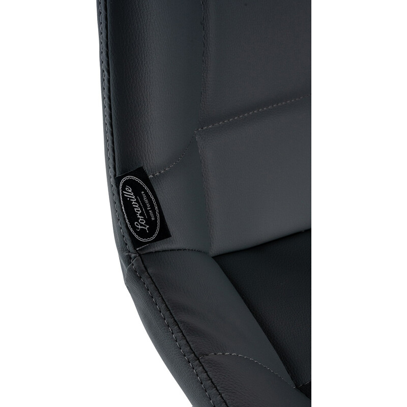 Weston drejelig barstol med fløjl betræk og polstret rygstøtte