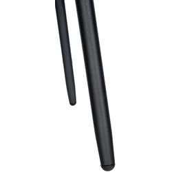 Weston drejelig barstol med fløjl betræk og polstret rygstøtte