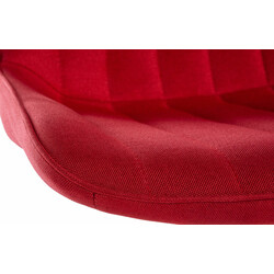 Moderne justerbar barstol med polstret rygstøtte og drejende sæde