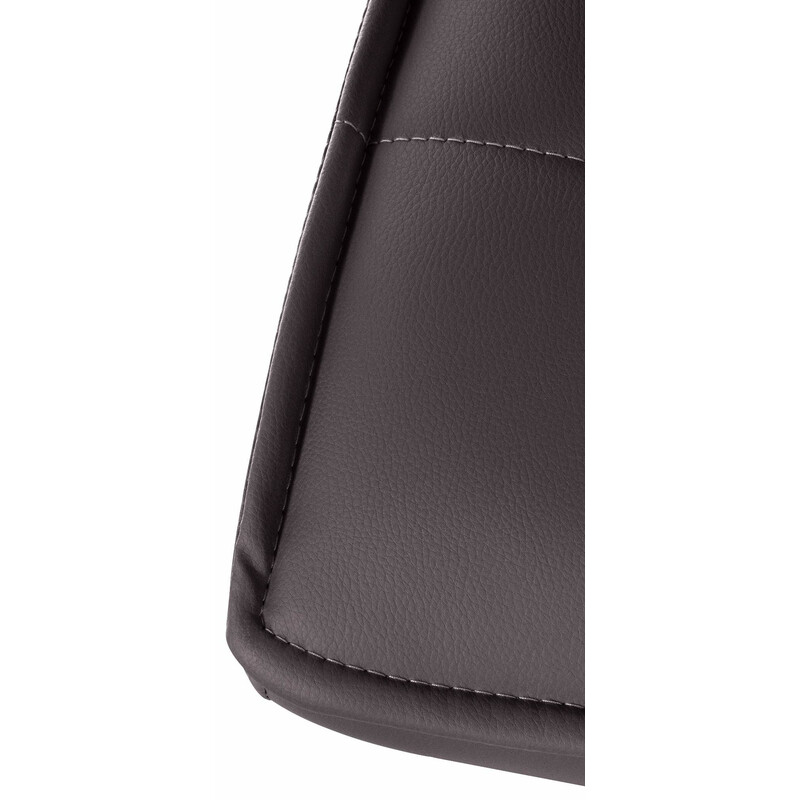 Moderne justerbar barstol med kunstlæder høj ryg og 360° rotation