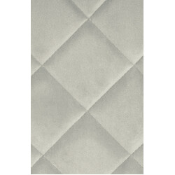 Sammetstol med firebenet metalramme til moderne hjem