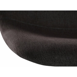 Justerbar moderne barstol med polstret rygstøtte drejende sæde og metalramme