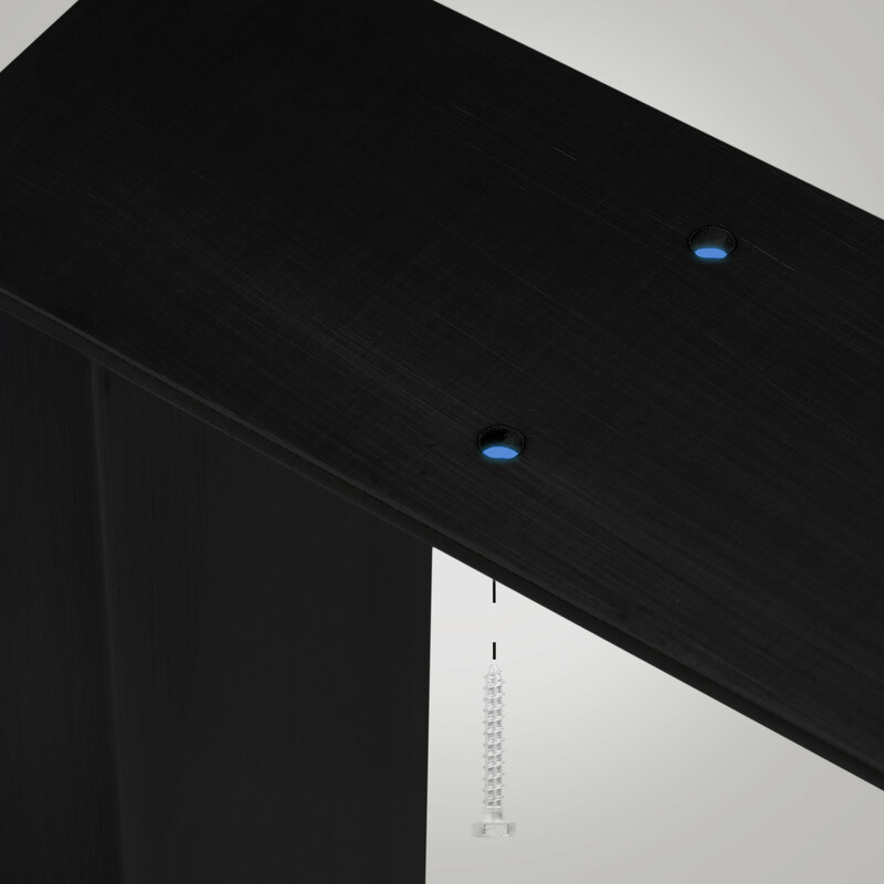 Velden sofabordben robuste stilfulde pulverlakerede ben nemme at montere