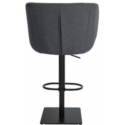 Gambo barstol med filtbelægning justerbar højde og 360° drejning