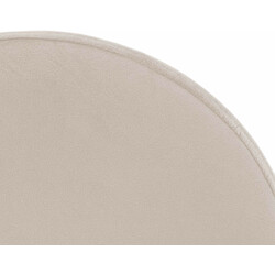 Ponte højdejusterbar sammetbelagt roterende barstol med metalramme