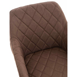 2 moderne polstrede spisestole med armstøtter og metalramme