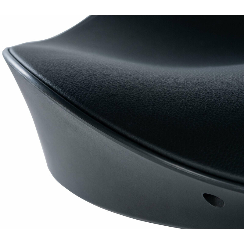 2 stk Alisson barstole i kunstlæder justerbare ergonomiske 360 grader roterende