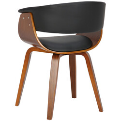 Bruce moderne spisebordstol i kunstlæder med armlæn 110 kg