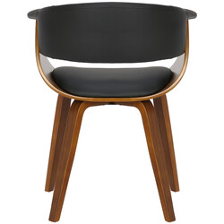 Bruce moderne spisebordstol i kunstlæder med armlæn 110 kg